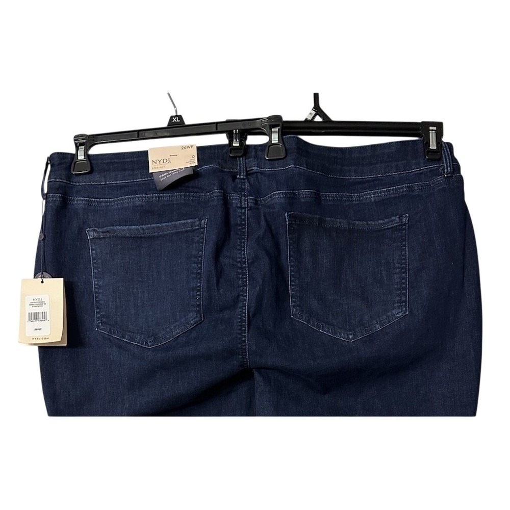 NWT Not Your Daughters Jeans NYDJ Womens Marilyn Straight Cropped Jeans 26WP - Picture 10 of 11